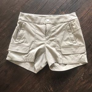 Athleta Trekki Khaki Shorts
